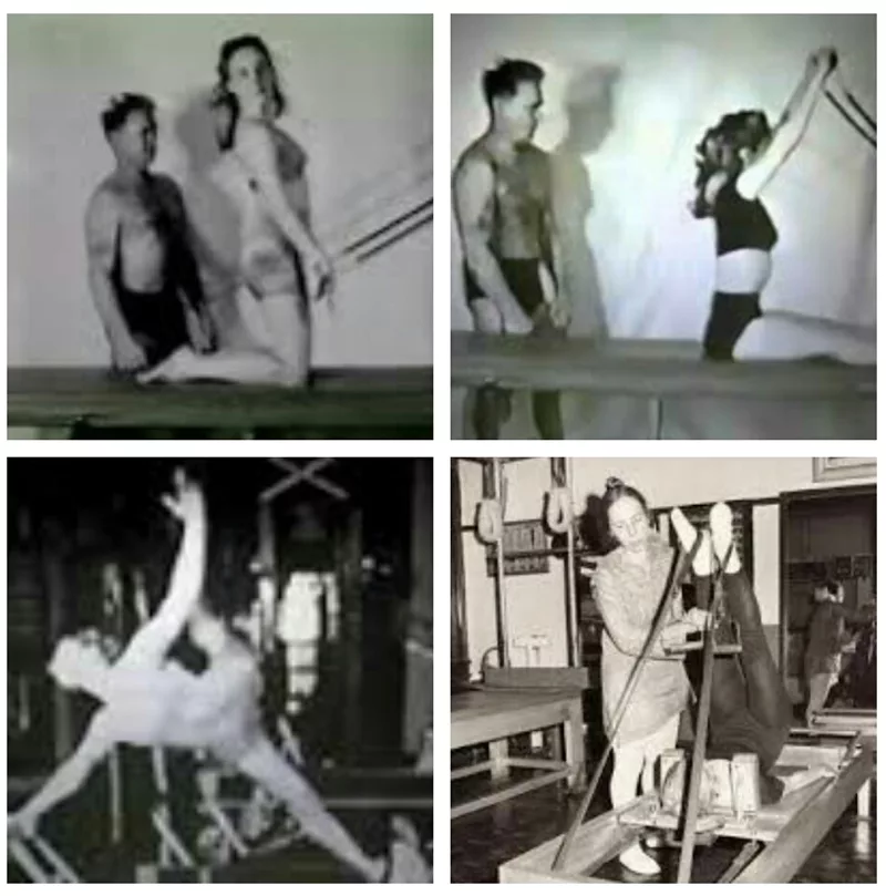 La dama de pilates antiguo
