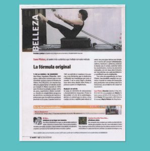 Artículo en el diario ABC sobre Sane Pilates