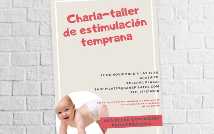 Charla-taller sobre estimulación temprana