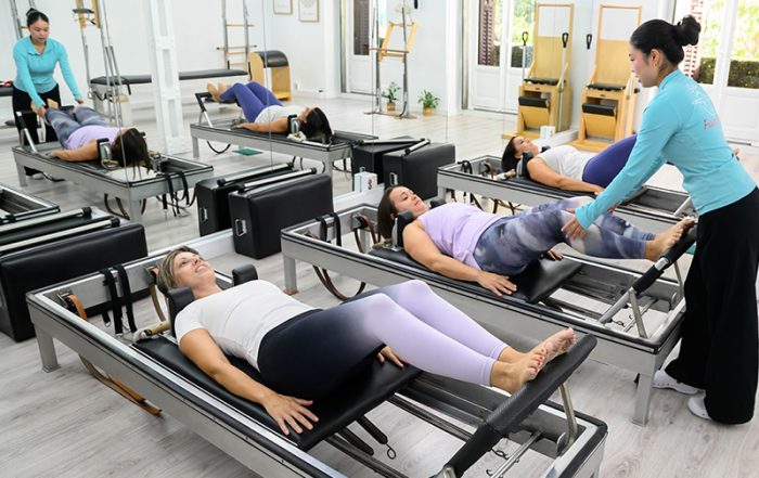 Pilates en grupo reducido en el Barrio de Salamanca