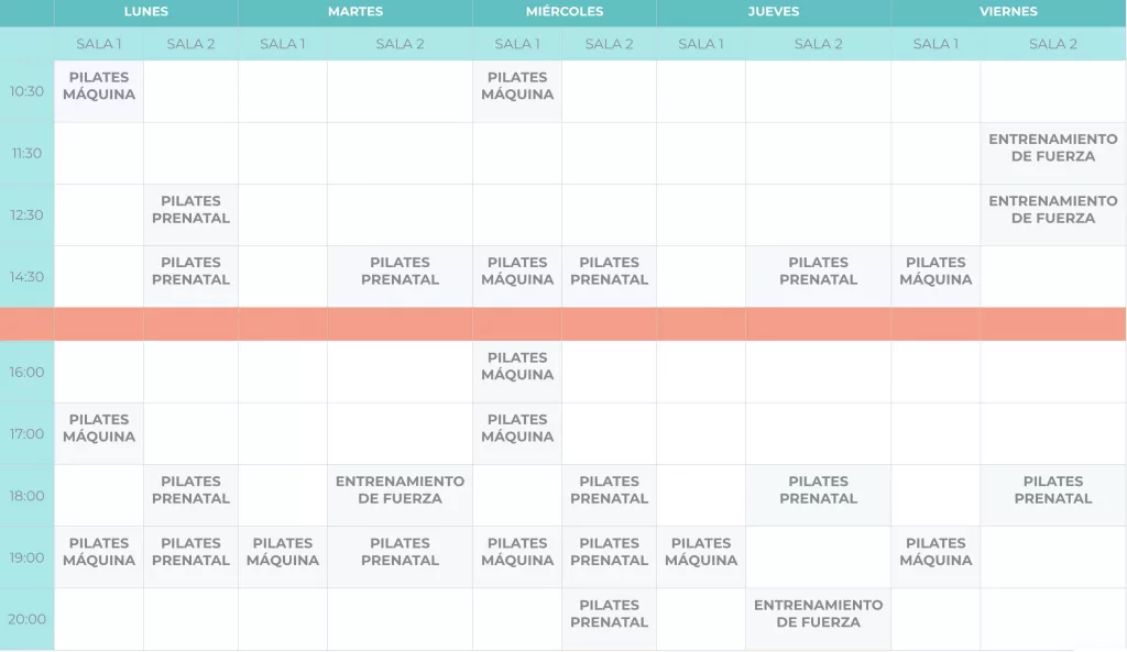 Sane Fisio y pilates horarios y tarifas